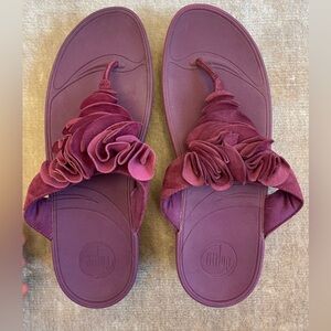 FitFlop Purple Flower Sandals